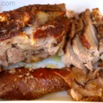 hornado ecuatoriano o cerdo asado